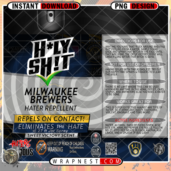 BREWERS HOLY SHIT WRAP