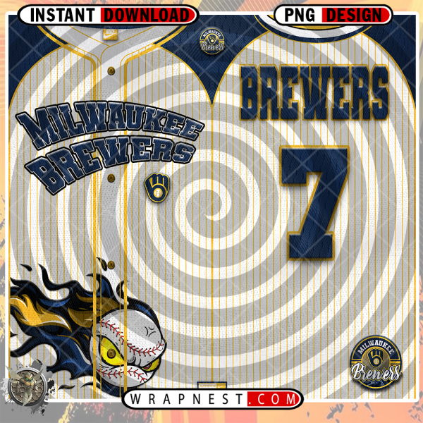 BREWERS TEAM BUTTON-UP WRAP