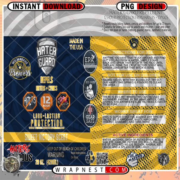BREWERS HATER GUARD