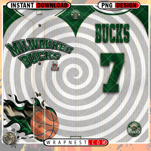BUCKS TEAM BUTTON-UP WRAP