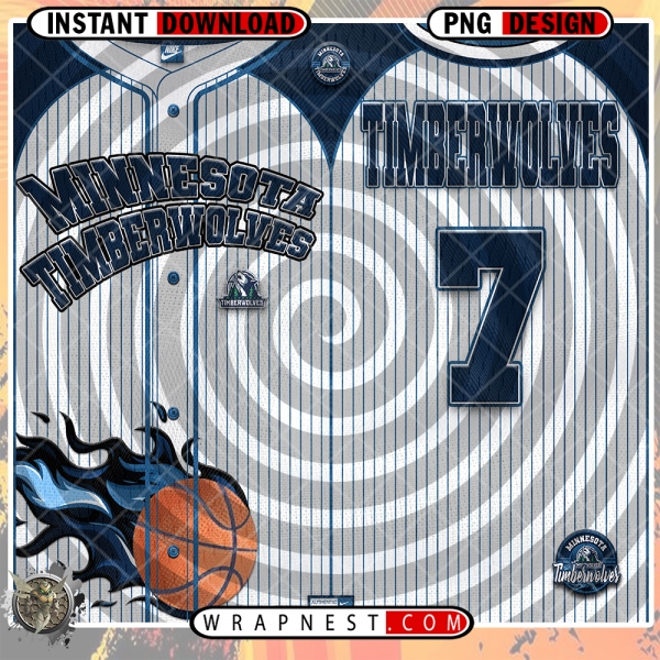 TIMBERWOLVES TEAM BUTTON-UP WRAP