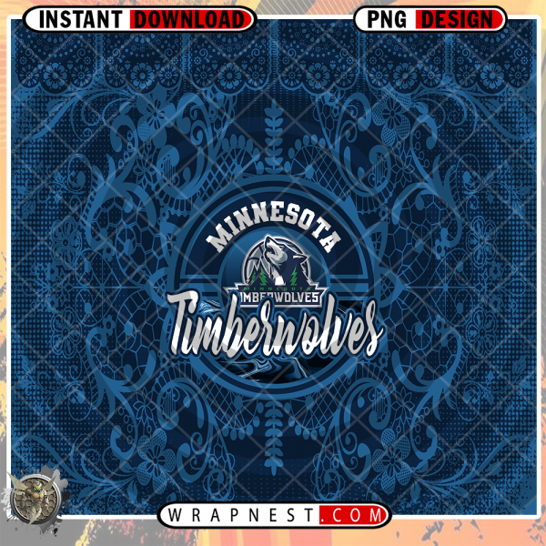 T-WOLVES LACE & LOGO WRAP