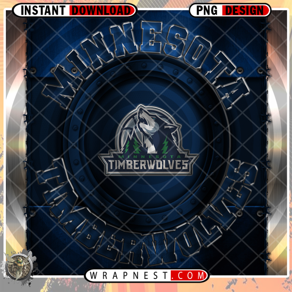 T-WOLVES METAL WRAP