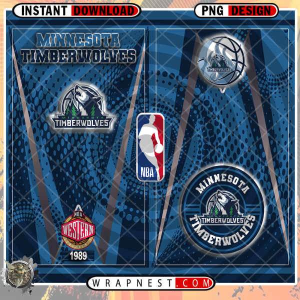 T-WOLVES TEAM LOGO WRAP