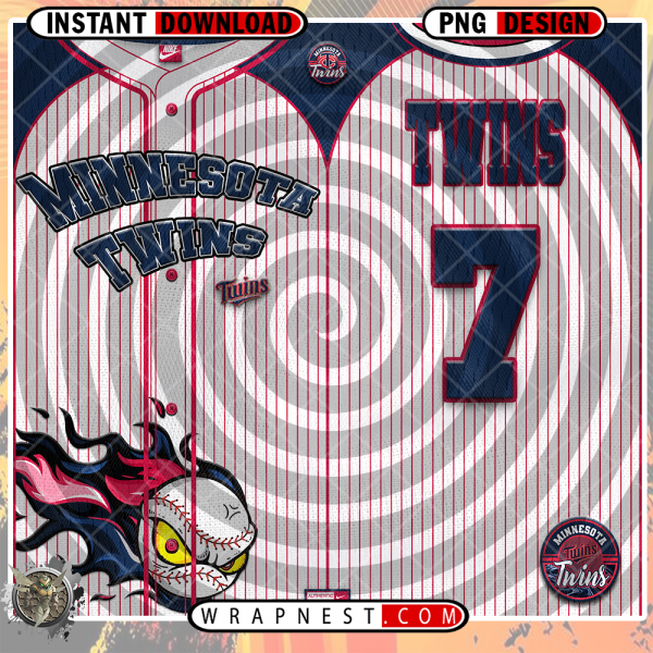 TWINS TEAM BUTTON-UP WRAP