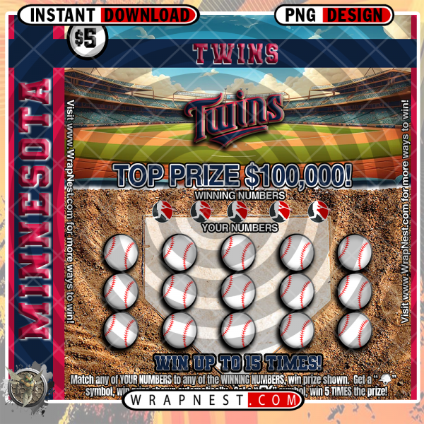TWINS SCRATCH OFF WRAP