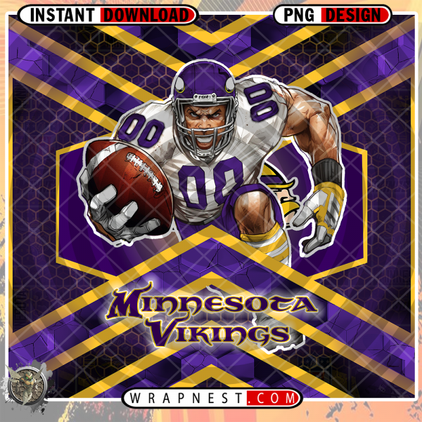 VIKINGS HONEYCOMB WRAP