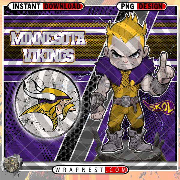 VIKINGS SPORTS WRAP v3
