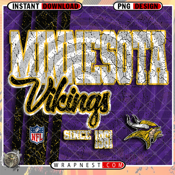 VIKINGS GRUNGE v2 WRAP