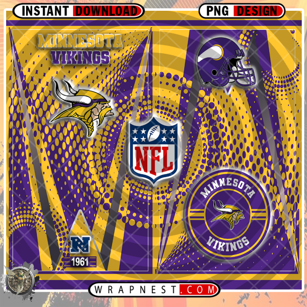 VIKINGS TEAM LOGO WRAP