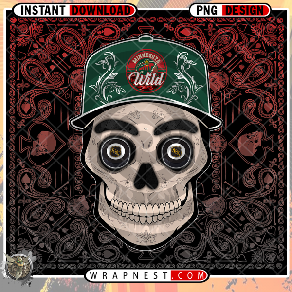 WILD SKULL HANDKERCHIEF WRAP