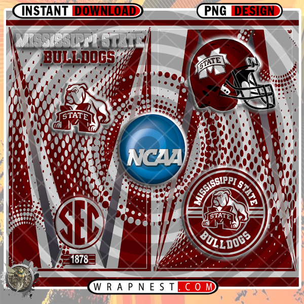 MISSISSIPPI STATE TEAM LOGO WRAP