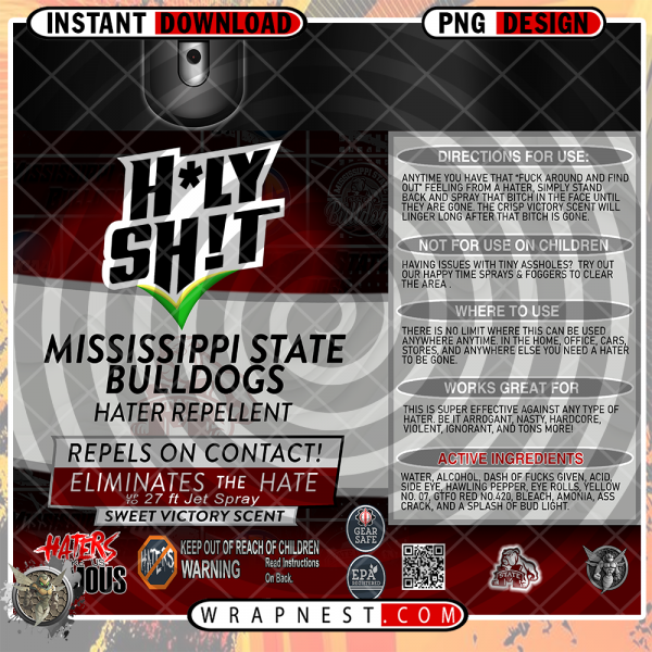 MISSISSIPPI STATE HOLY SH*T WRAP