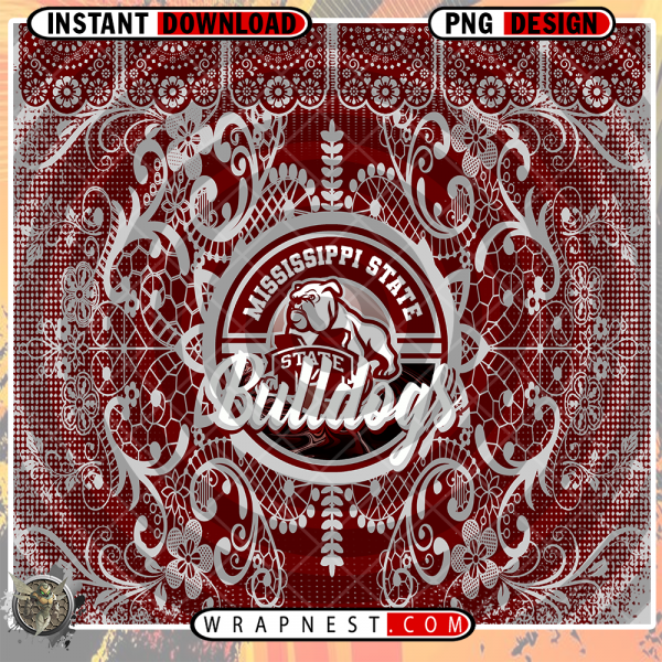 MISSISSIPPI STATE LACE & LOGO WRAP