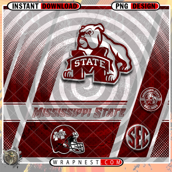 MISSISSIPPI STATE SPORTS WRAP v1