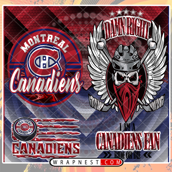 CANADIENS SKULL WRAP