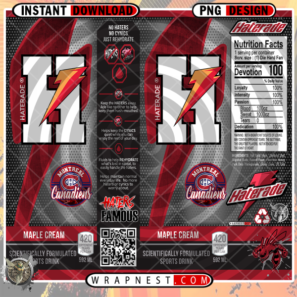 CANADIENS HATERADE WRAP
