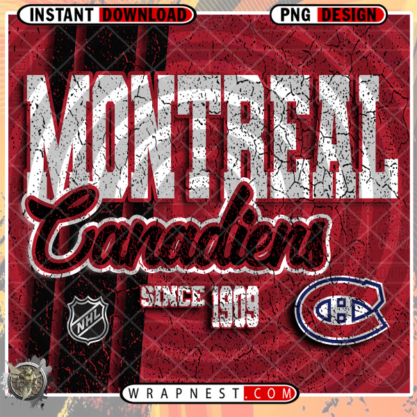 CANADIENS GRUNGE v2 WRAP