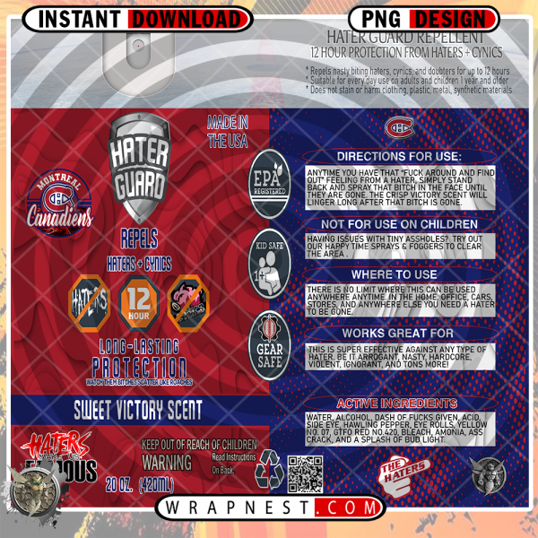 CANADIENS HATER GUARD