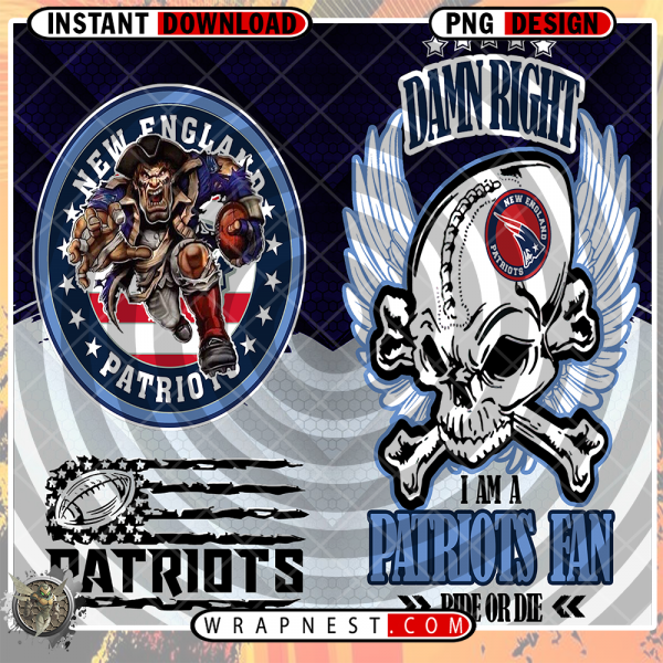 PATRIOTS SKULL WRAP