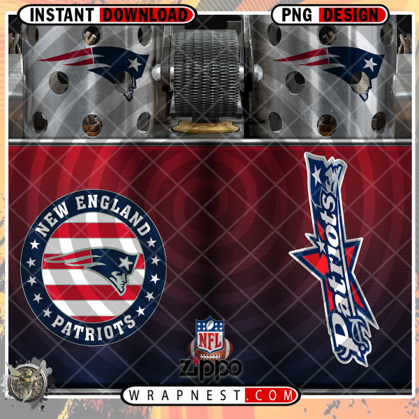 PATRIOTS ZIPPO WRAP