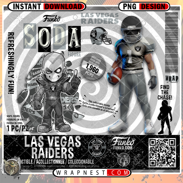 RAIDERS FUNKO SODA