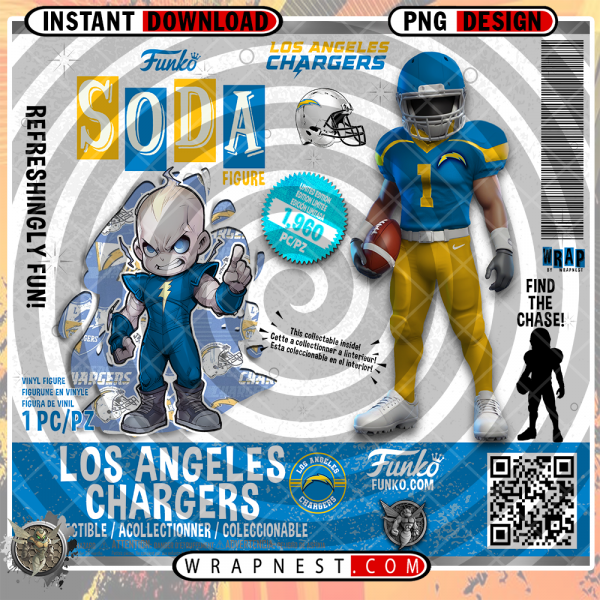 CHARGERS FUNKO SODA