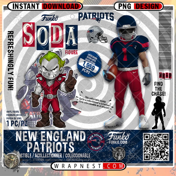 PATRIOTS FUNKO SODA