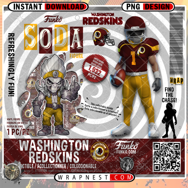 REDSKINS FUNKO SODA