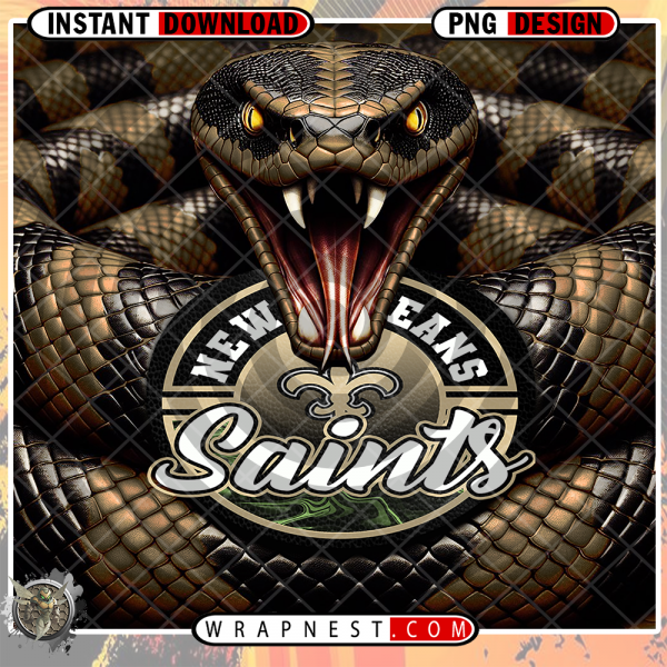 SAINTS SNAKE SKIN