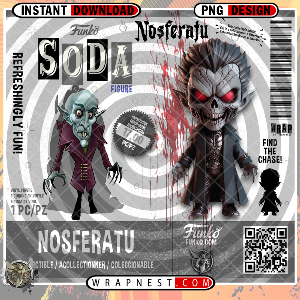 NOSFERATU FUNKO SODA WRAP