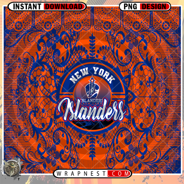 ISLANDERS LACE & LOGO WRAP