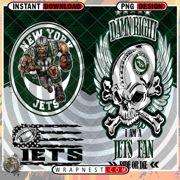 JETS SKULL WRAP