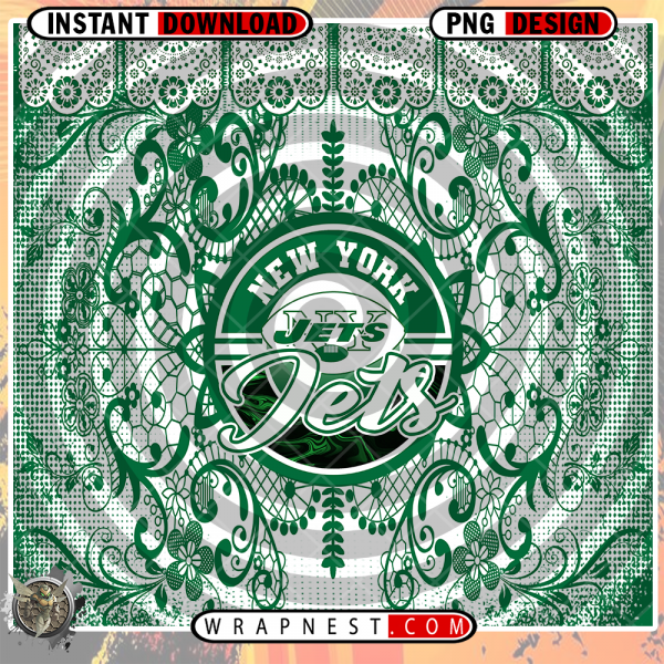 JETS LACE & LOGO WRAP