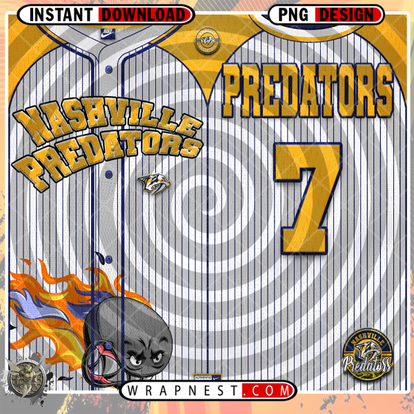 PREDATORS TEAM BUTTON-UP WRAP