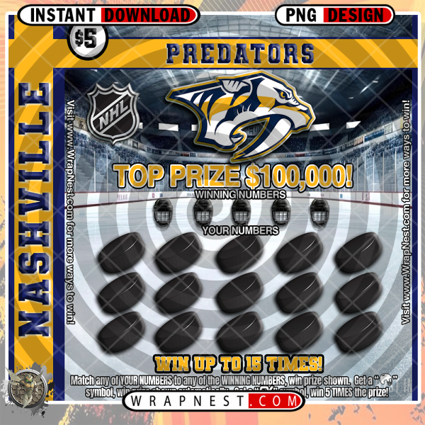PREDATORS SCRATCH OFF WRAP