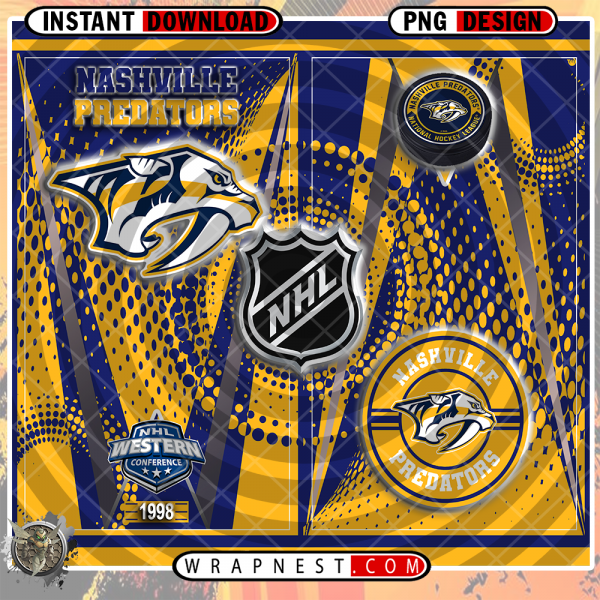 PREDATORS TEAM LOGO WRAP