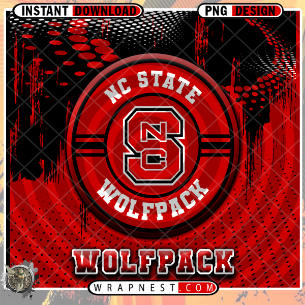 NC STATE DOT LOGO WRAP