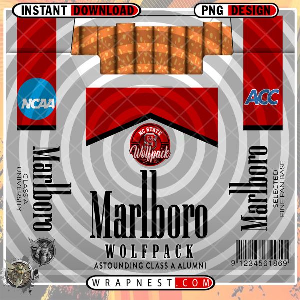 NC STATE MARLBORO WRAP