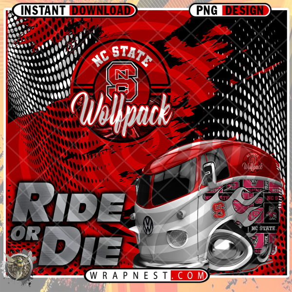 NC STATE RIDE or DIE