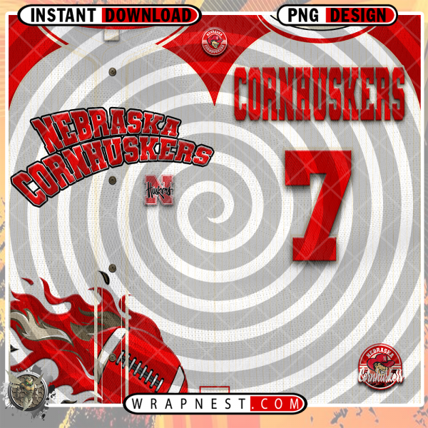 NEBRASKA TEAM BUTTON-UP WRAP