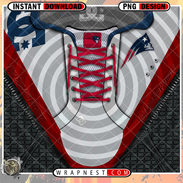 PATRIOTS DC SHOE WRAP
