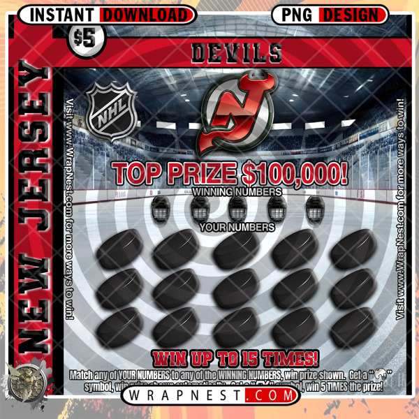 DEVILS SCRATCH OFF WRAP