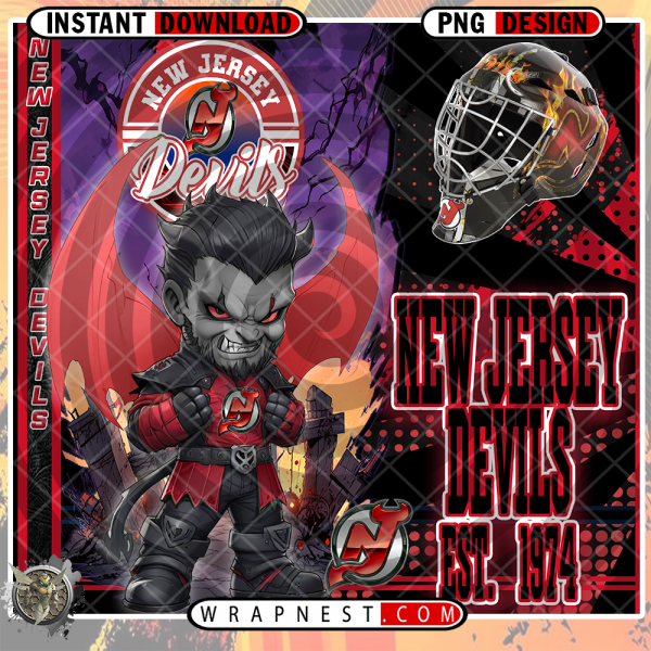 DEVILS MONSTER MASCOT