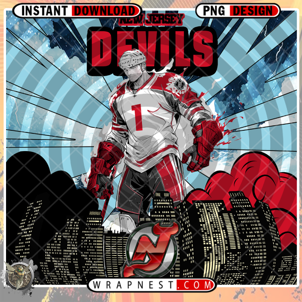 DEVILS COMIC BOOK STYLE WRAP