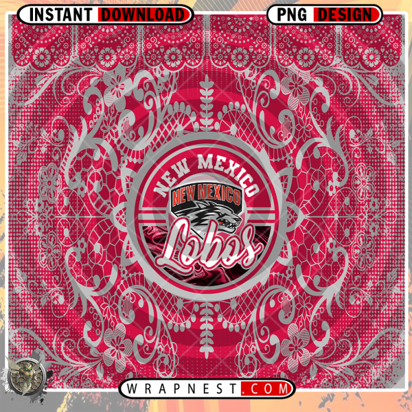 NEW MEXICO LACE & LOGO WRAP