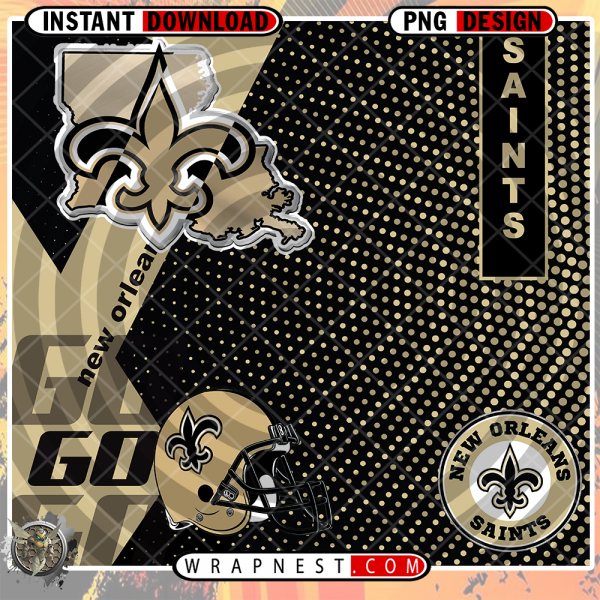 SAINTS GO WRAP