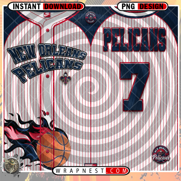 PELICANS TEAM BUTTON-UP WRAP