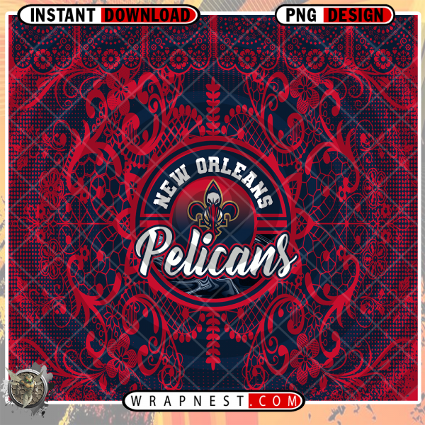 PELICANS LACE & LOGO WRAP