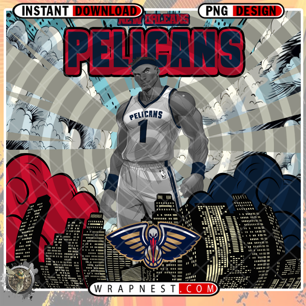 PELICANS COMIC BOOK STYLE WRAP